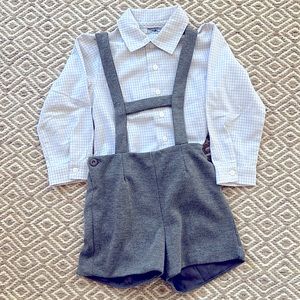 Spanish baby boy outfit set size 24 months